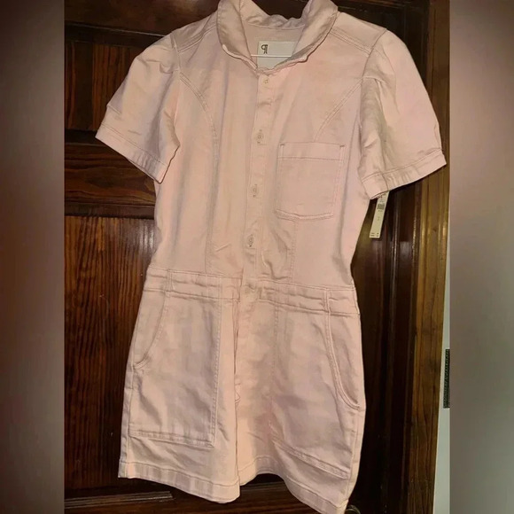 Pilcro Anthropology Utility Romper - Picture 1 of 5